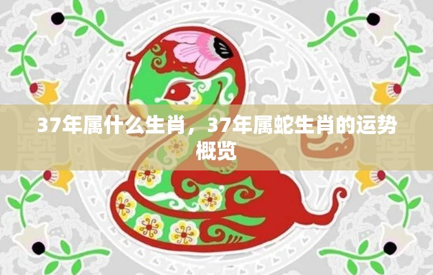 37年属蛇生肖运势概览