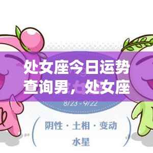 处女座男士今日运势详解查询